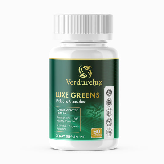 Luxe Greens Probiotic Capsules
